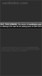 Mobile Screenshot of cardiodoc.com